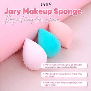 Mút Tán Nền Trang Điểm Jary Makeup Sponge Thiết Kế Đa Dạng Tiện Lợi - Bebeau