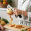 Dụng cụ gọt vỏ rau củ có tay cầm bằng nhựa, Dụng cụ gọt vỏ khoai tây trái cây bằng thép không gỉ, Dụng cụ mở chai máy hủy hành tây 3 trong 1, Dụng cụ nhà bếp thiết yếu chống gỉ