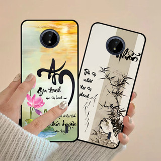 Ốp lưng Nokia 3.4 / G10 / C20 / C30 / C21 Plus in hình thư pháp cha mẹ bình an