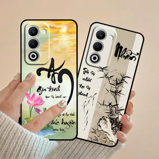Ốp lưng Oppo A5 2025 / A5i / A5i Pro in hình thư pháp cha mẹ bình an