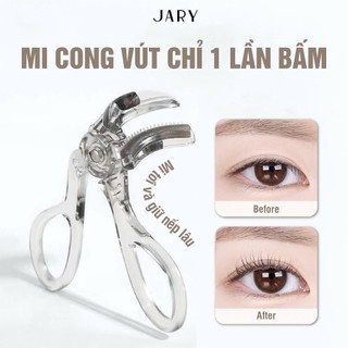 Kẹp Bấm Mi Hình Răng Cưa Jary Serrated Eyelash Curler Dễ Bấm, Ôm Sát Mắt - Bebeau