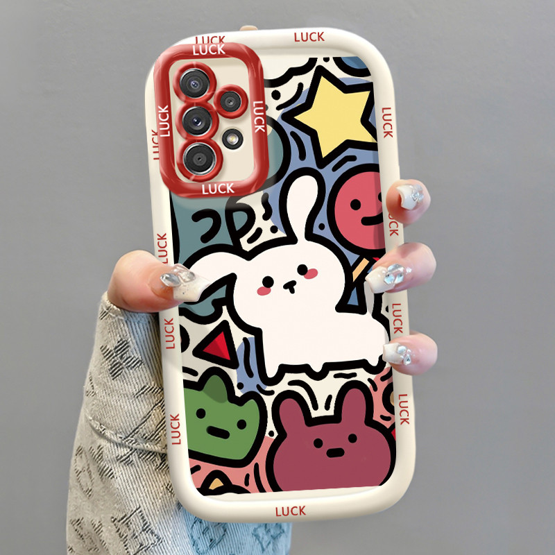 Ốp Lưng Samsung A52 4G A52 5G A52s 5G A13 5G A04s A23 5G M23 F23 A32 4G A33 5G A53 5GSilicon Case Sáng tạo Hoạt hình