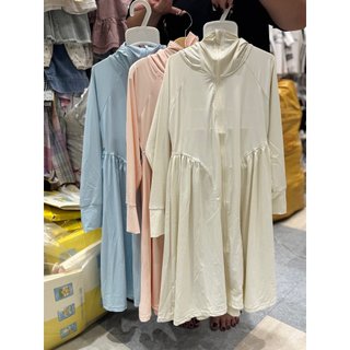 ACN02 - Áo chống nắng toàn thân +50UPF vải làm mát cho bé size 120-170
