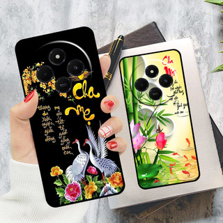 Ốp lưng Redmi 14C / Poco C75 in hình thư pháp cha mẹ bình an