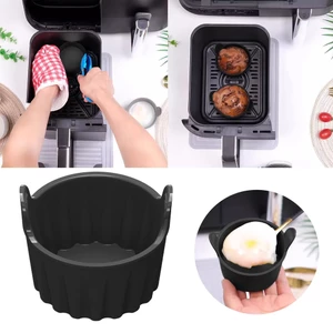 Trứng Silicon Chống Dính Tròn Chống Dính Phủ Đi Đến Bát Lò Nướng Món Tráng Miệng Thích Hợp Cho Chảo Chiên Không Khí Lò Nướng Và Lò Vi Sóng