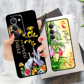 Ốp lưng Xiaomi Redmi 15 in hình thư pháp cha mẹ bình an