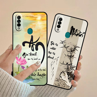 Ốp lưng Oppo A31 in hình thư pháp cha mẹ bình an