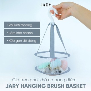 Giỏ Treo Đựng Cọ Trang Điểm Phơi Khô Jary Hanging Brush Basket - Bebeau
