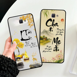 Ốp lưng Samsung J5 Prime / J7 Prime in hình thư pháp cha mẹ bình an