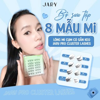 Lông Mi Giả Gắn Sẵn Keo Jary Pro Cluster Lashes - Hộp Nhựa 6 Hàng Tiện Lợi Dễ Dùng