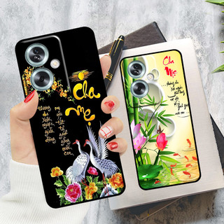 Ốp lưng Oppo A79 5G in hình thư pháp cha mẹ bình an