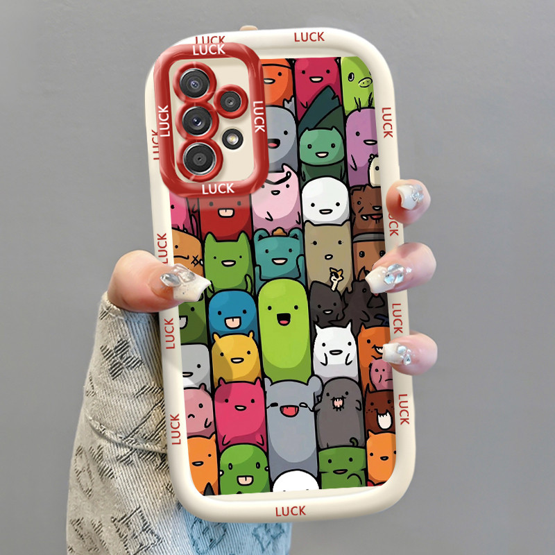 Ốp Lưng Samsung A52 4G A52 5G A52s 5G A13 5G A04s A23 5G M23 F23 A32 4G A33 5G A53 5G Silicon Case Cao cấp Hoạt hình