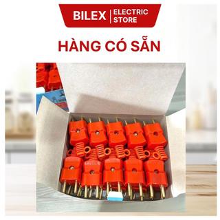 Phích cắm điện chịu tải 3000W Hinoki lõi đồng chống cháy phích cắm 2 chấu
