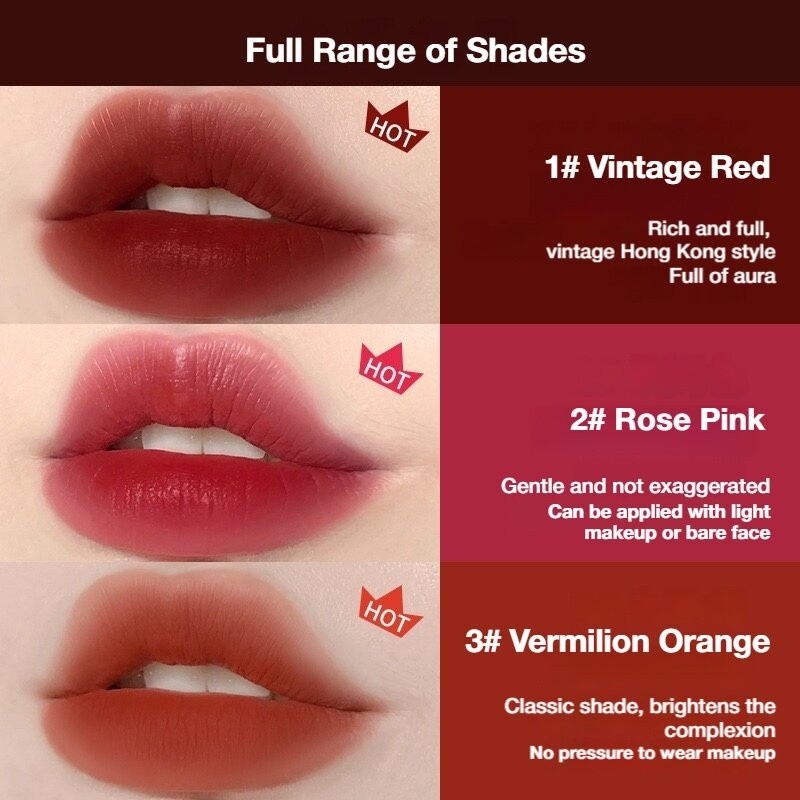 【Adel Floro &Co.】Bút 2 Đầu Kẻ Môi Và Son - Lì mượt, Vẽ viền môi, Màu lâu, Không trôi, Nâng tone da