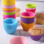 12 Chiếc Có Thể Tái Sử Dụng Nướng Bánh Silicon Cốc Nướng Bánh Cupcake Lót M Uffin Cas E S Silicone