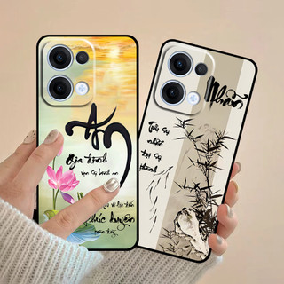 Ốp lưng Oppo Reno 13 5G / 13 Pro 5G / 13F 5G in hình thư pháp cha mẹ bình an