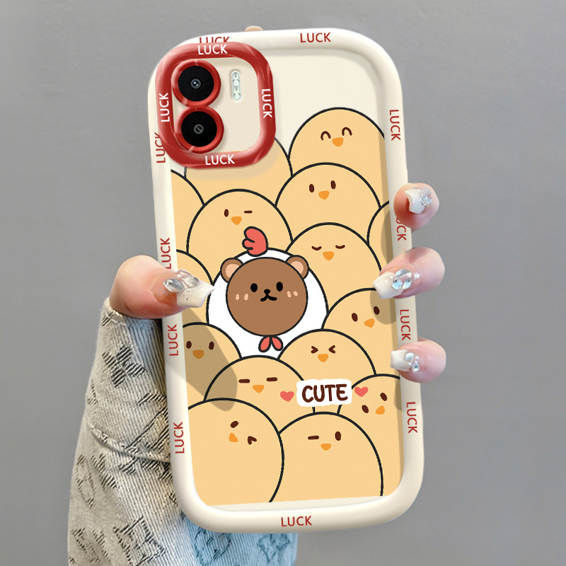 Ốp Lưng Xiaomi Redmi A1 A2 Silicon Case Sáng tạo Đáng yêu