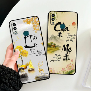 Ốp lưng Samsung A10s in hình thư pháp cha mẹ bình an