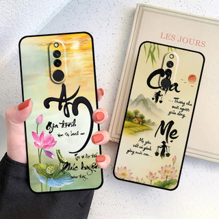 Ốp lưng Xiaomi Redmi 8 in hình thư pháp cha mẹ bình an