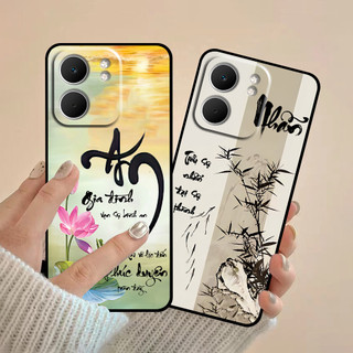 Ốp lưng Oppo A5x in hình thư pháp cha mẹ bình an