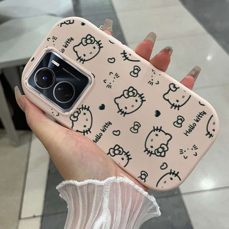 Ốp Lưng Áp dụng cho VIVO Y16 Y35 5G Y56 5G Case Mèo Siêu Dễ thương