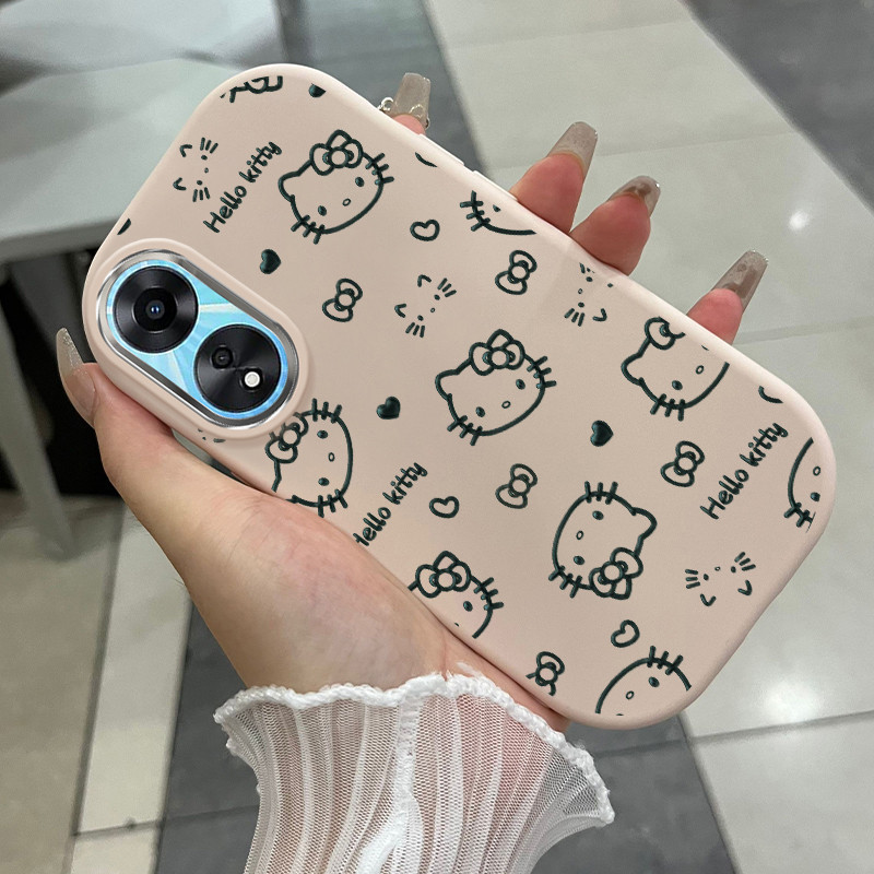 Ốp Lưng Áp dụng cho OPPO A58 5G A78 5G A58X 5G A1X A2X 5G A78 A79 5G A2 5G Case Mèo Siêu Dễ thương