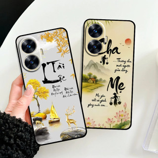 Ốp lưng Realme C55 in hình thư pháp cha mẹ bình an