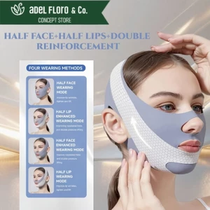 【Adel Floro &Co.】Mặt Nạ Định Hình Vline - Thoáng Khí, Nâng Cơ Cằm, Gọn Khuôn Mặt, Dùng Khi Ngủ