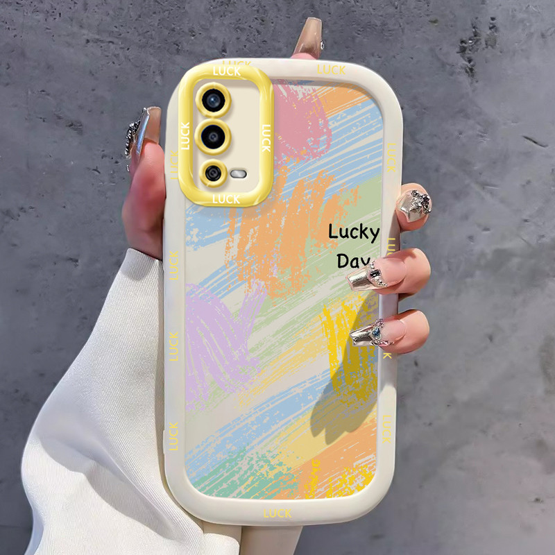 Ốp Lưng OPPO A55 4G Silicon Case Vẽ Siêu Dễ thương