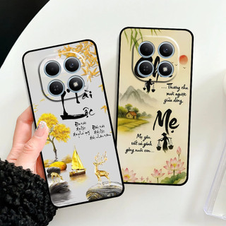 Ốp lưng Xiaomi Redmi Note 15 4G 5G / 15 Pro 5G Plus + in hình thư pháp cha mẹ bình an