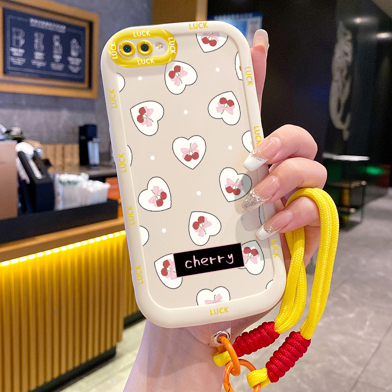 Ốp Lưng Realme C2 C2s OPPO A1K Case Dễ thương Với Lanyard