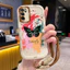 Ốp Lưng OPPO A16 A16s A54s Case Bướm đáng yêu Với Lanyard