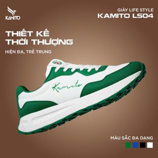 GIÀY THỂ THAO THỜI TRANG LIFESTYLE KAMITO LS04 Cao Su Shoes Nam Nữ Sneaker Nhiều Màu Jean Nhung