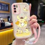 Ốp Lưng OPPO A16 A16s A54s Case Động vật nhỏ Với Lanyard