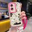 Ốp Lưng OPPO A79 5G A2 5G Case đáng yêu Chó Với Lanyard
