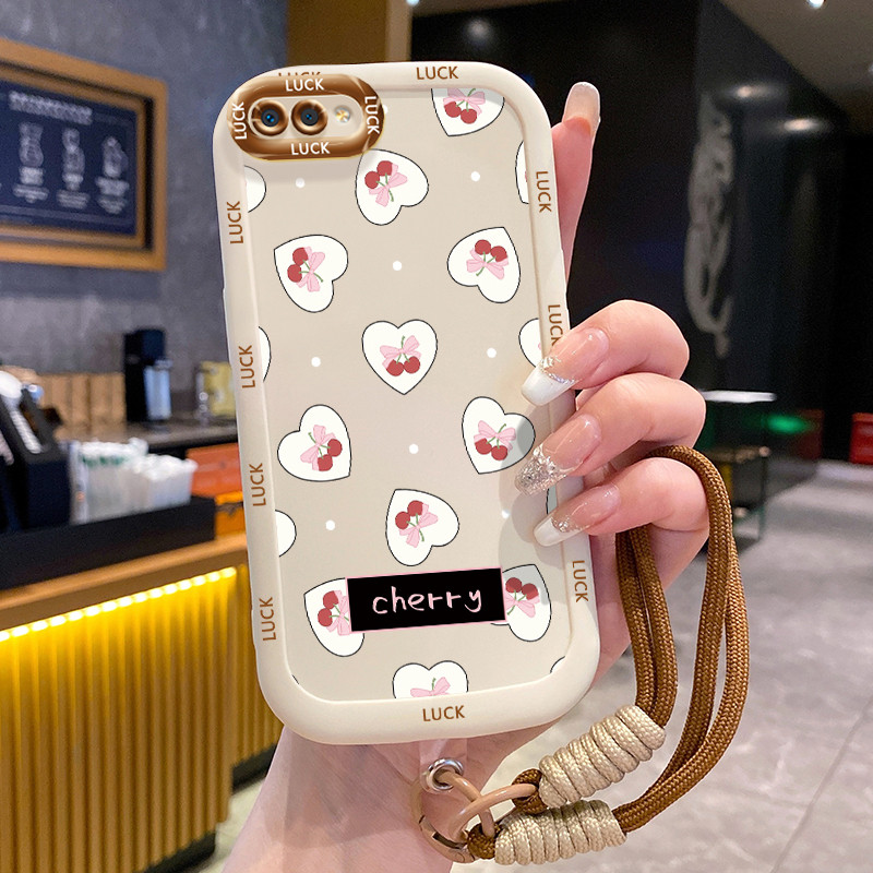 Ốp Lưng Realme C2 C2s OPPO A1K Case Dễ thương Với Lanyard