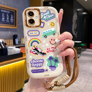 Ốp Lưng Samsung A06 4G A05 M05 F05 A05s Case Chống ngã Với Lanyard