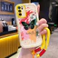 Ốp Lưng OPPO A16 A16s A54s Case Bướm đáng yêu Với Lanyard