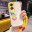 Ốp Lưng OPPO A60 4G Case Bướm màu Với Lanyard