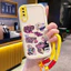 Ốp Lưng Samsung A50 A50s A30s Case Mèo đáng yêu Với Lanyard