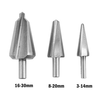 [FUXIN] 1PC 6 / 8 / 10mm Shank Umbrella Chamfer Khoan HSS Côn Mũi Khoan Nón Cắt 3-14MM