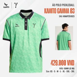 Áo Polo Pickleball Kamito Gamma 03, Áo Pickerball Gamma, Áo Pickleball Lý Hoàng Nam, Trịnh Linh Gian