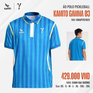 Áo Polo Pickleball Kamito Gamma 03, Áo Pickerball Gamma, Áo Pickleball Lý Hoàng Nam, Trịnh Linh Gian