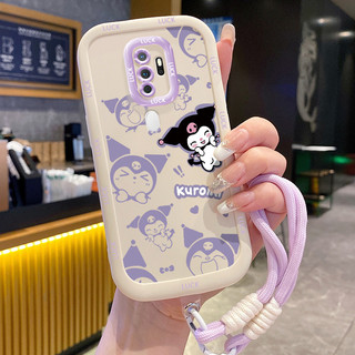 Ốp Lưng OPPO A5 2020 A9 2020 Case Thỏ đáng yêu Với Lanyard