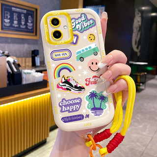 Ốp Lưng Samsung A06 4G A05 M05 F05 A05s Case Chống ngã Với Lanyard