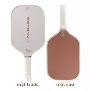 Vợt Pickleball DECATHLON x FACOLOS ColorFul Brown Twist 16MM mã 9010656