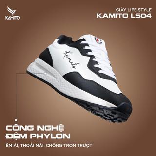 GIÀY THỂ THAO THỜI TRANG LIFESTYLE KAMITO LS04 Cao Su Shoes Nam Nữ Sneaker Nhiều Màu Jean Nhung