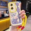 Ốp Lưng OPPO A79 5G A2 5G Case Thỏ Dễ thương Với Lanyard