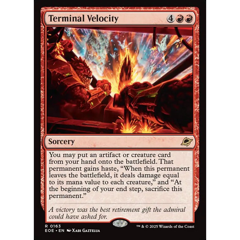 Terminal Velocity - rare - normal - EOE - 163 - (Rare,Mythic) - Magic ...