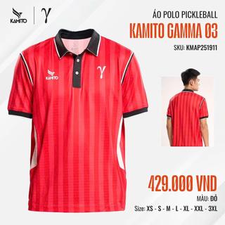 Áo Polo Pickleball Kamito Gamma 03, Áo Pickerball Gamma, Áo Pickleball Lý Hoàng Nam, Trịnh Linh Gian